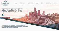 Desktop Screenshot of emeraldcitylawgroup.com